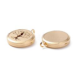 Magnetische Diffusor-Medaillonanhänger aus Edelstahl 304&nbsp;STAS-O103-33G