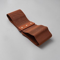 Elastische Taillengürtel aus Kunstleder für Damen&nbsp;AJEW-WH20070-188A
