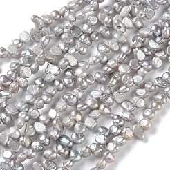 Fili di perle di perle d'acqua dolce coltivate naturali&nbsp;PA-CBABE82-02F