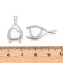 Cabochon pendenti in acciaio inossidabile 304&nbsp;STAS-T067-07P