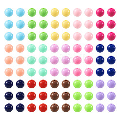 300pcs 15 Farben undurchsichtige Acrylperlen&nbsp;SACR-TA0001-13