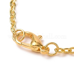 Collier pendentif pépite irrégulière en quartz rose naturel&nbsp;G-E155-03G-02