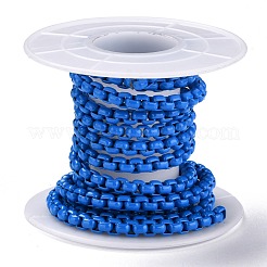 Catene scatolate in ottone fatte a mano verniciate a spruzzo ecologiche&nbsp;KK-J276-17-P11
