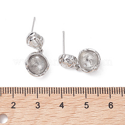Risultati di orecchini a bottone in ottone&nbsp;KK-K360-31P
