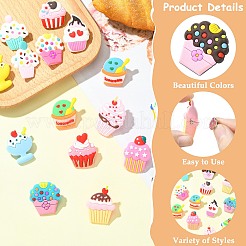 16 pin de solapa de helado de PVC para mochila y ropa.&nbsp;JEWB-CJC0022-014A
