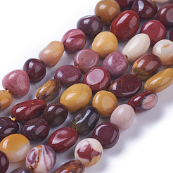 Perline Mookaite naturale fili&nbsp;G-P433-17