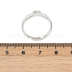 Composants d'anneau en laiton&nbsp;X-KK-C3044-6mm-S-NF