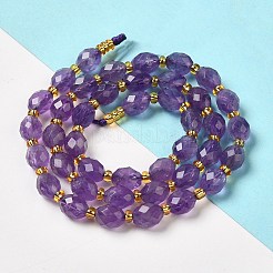 Natürlichen Amethyst Perlen Stränge&nbsp;G-H297-C09-01