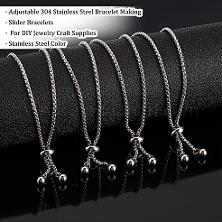 Herstellung von verstellbaren Armbändern aus Edelstahl 304&nbsp;STAS-UN0003-15P