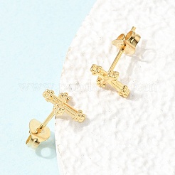 Pendientes de acero inoxidable 304 para mujer&nbsp;SA-CBA7062-24G