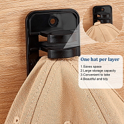 2 Stück PVC-Baseballkappe&nbsp;AJEW-ME0002-47B