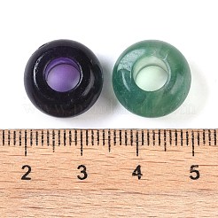 Natürliche Fluorit-Perlen aus Europa&nbsp;G-G740-14x8mm-41