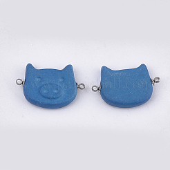 Connecteurs de liens en porcelaine faits à la main&nbsp;PORC-T002-66C