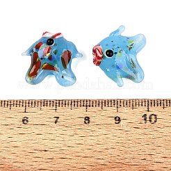 Perles vernissées manuelles&nbsp;LAMP-T023-16P