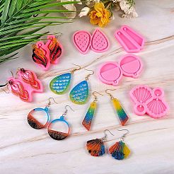 6 pz stampi in silicone ciondolo fai da te&nbsp;DIY-SZ0006-41