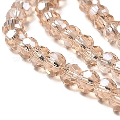 Perles en verre transparentes&nbsp;EGLA-A035-T4mm-B22