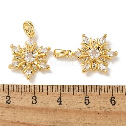 Pendentifs en laiton avec micro pavé de zircone cubique&nbsp;KK-R210-16G