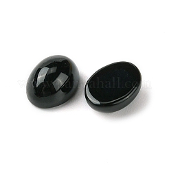 Cabochon in pietra nera sintetica&nbsp;G-A094-01B-38