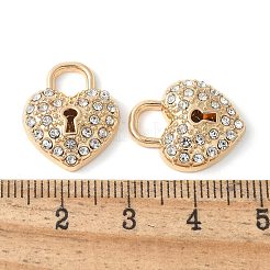 Legierung Kristall Strass Anhänger&nbsp;PALLOY-E775-17G