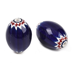 Handgemachte Glasperlen Millefiori&nbsp;LAMP-Z021-03
