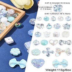 Perles acryliques opaques&nbsp;OACR-CJC0007-09