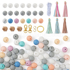 Kit per la creazione di braccialetti portachiavi fai da te&nbsp;DIY-TA0004-21