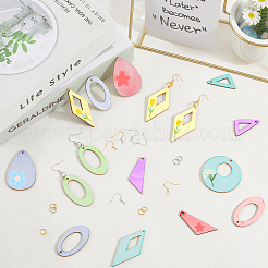 Kit de fabricación de joyas de aretes de diy&nbsp;DIY-SP0004-30