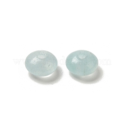 Perline di amazzonite a forma di fiore sintetico&nbsp;LS-G-U008-01B-1
