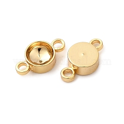 Connettori per strass in ottone tondi e piatti&nbsp;KK-P340-06B-G