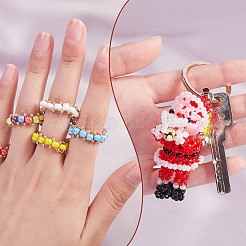 Pulseras de diy kits de fabricación de joyas&nbsp;DIY-SZ0004-42