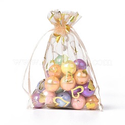 Sacchetti per gioielli con coulisse in organza&nbsp;OP-I001-B09