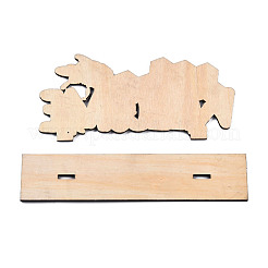 Decoraciones de exhibición de mesa de madera&nbsp;WOOD-N005-87