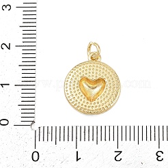 Pendentifs d'émail en laiton &nbsp;KK-L251-02G-A04