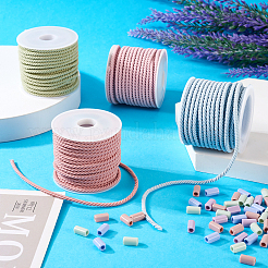 DIY Macaron Color Hair Ties Making Kit&nbsp;DIY-TA0004-55