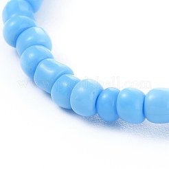 Perles de rocaille de verre étirer bracelets&nbsp;BJEW-JB06291-02