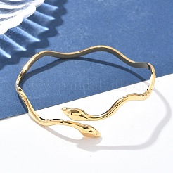 304 Edelstahl-Armreife für Damen&nbsp;AJEW-P127-06G