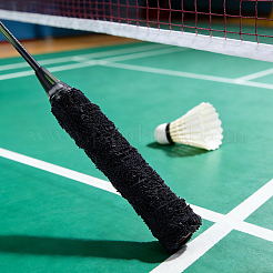 Cinta de agarre para raquetas de bádminton y tenis de fibras superfina de pelo largo de 5 m&nbsp;DIY-CN0004-01C