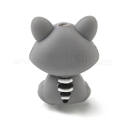 Silikonperlen mit Tiermotiven&nbsp;SIL-E013-03M