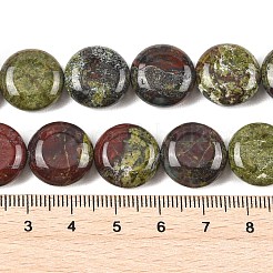 Natürliche Drachenblut Jaspis Perlen Stränge&nbsp;G-L648-B02-15mm