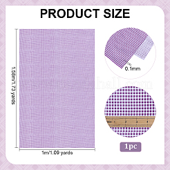 Tissu en fibres de coton tartan&nbsp;DIY-WH0504-685C