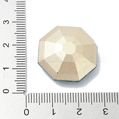 Facettierten Glas Strass cabochons&nbsp;GGLA-C032-05E