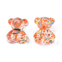 Sprühlackierte transparente Acryl-Cabochons&nbsp;TACR-N006-71D