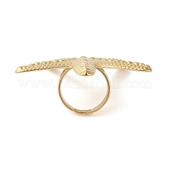 Seestern 304 Edelstahl verstellbare Ringe für Frauen&nbsp;RJEW-P125-02G