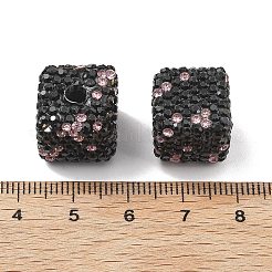 Perline di strass in argilla polimerica a forma di cubo&nbsp;CLAY-NH0001-08H