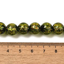 Brins de perles de verre dichroïques faites à la main&nbsp;DICH-U001-05B
