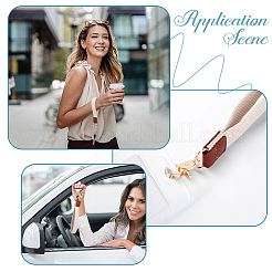 1 porte-clés avec bracelet en nylon extensible&nbsp;KEYC-CL0001-38D