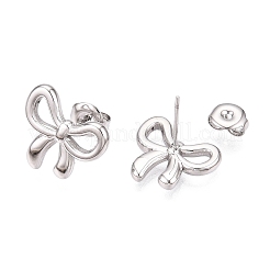Pendientes de botón de acero inoxidable 304 que no se deslustran&nbsp;LS-EJEW-H115-07P