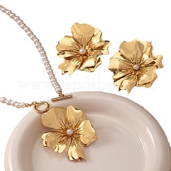 Schmuckset aus Blumenlegierung&nbsp;FS-WG3A48D-01