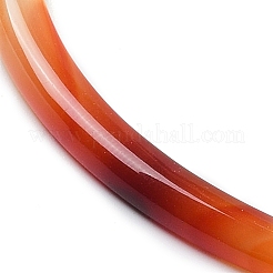 Bracelet uni simple en agate dendritique naturelle teinte pour femme&nbsp;FIND-PW0021-09B-09