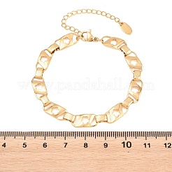 Bracelets à maillons en acier inoxydable 304 pour femmes&nbsp;BJEW-D460-08G